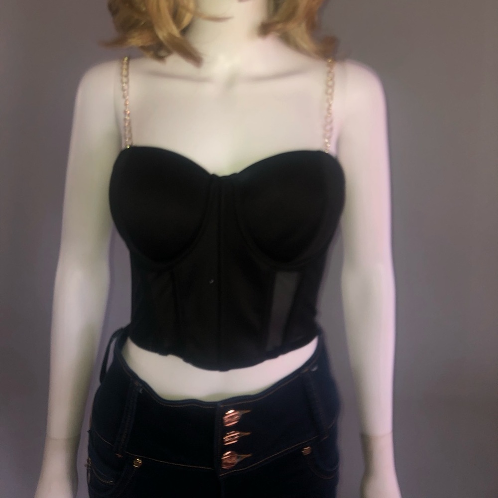 Padded crop top
